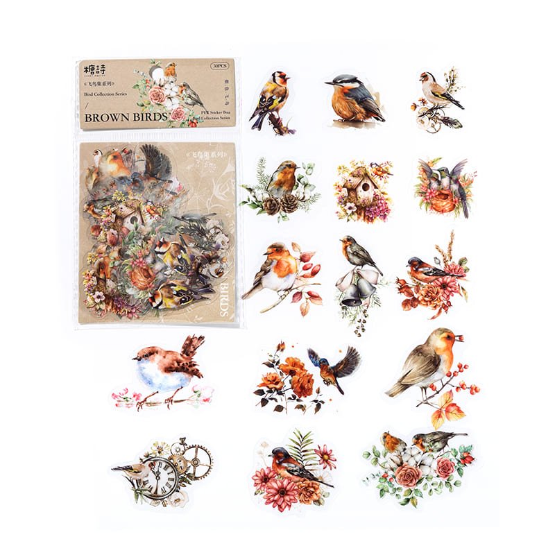 Bird Series Stickers