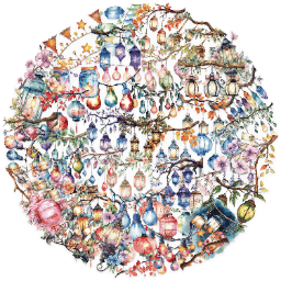 50PCS Fairy Lights Sticker Pack