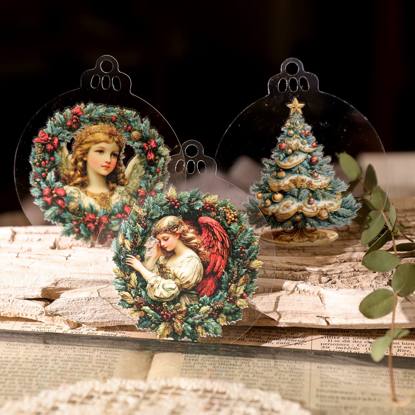 Christmas Angel Transfer Sticker