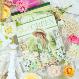 Green-Themed Sticker BooK