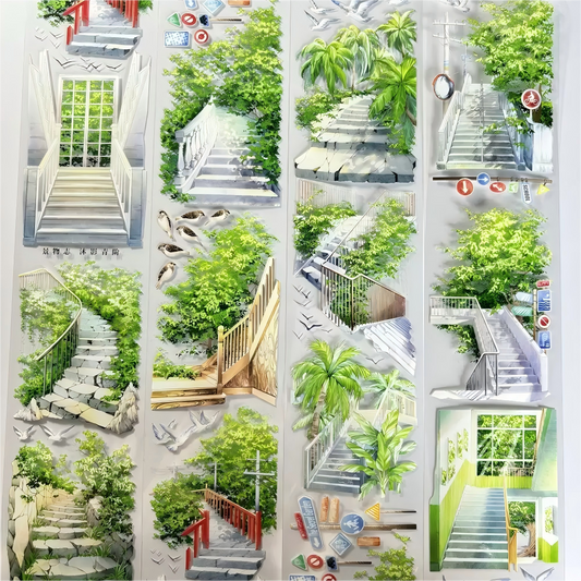 Staircase  One Cycle PET Tape