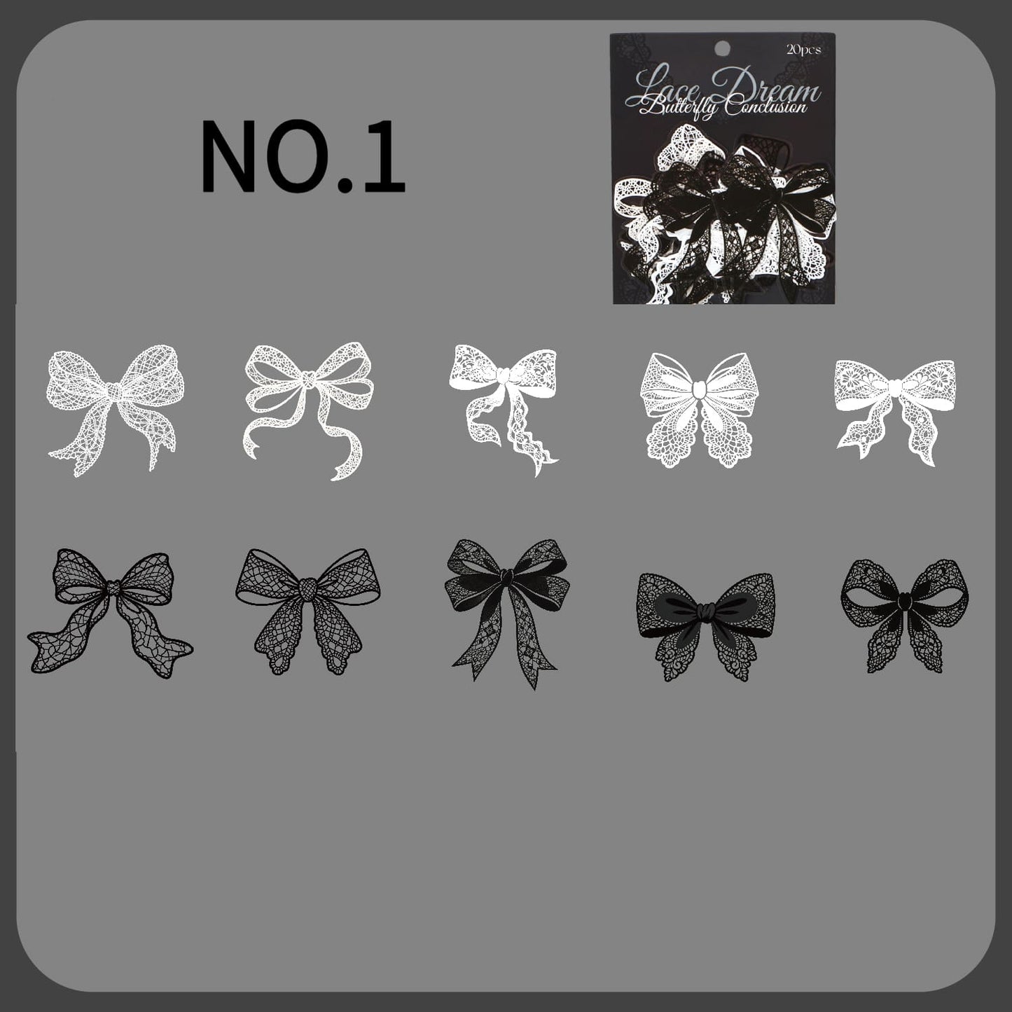 Lace Theme Sticker Pack