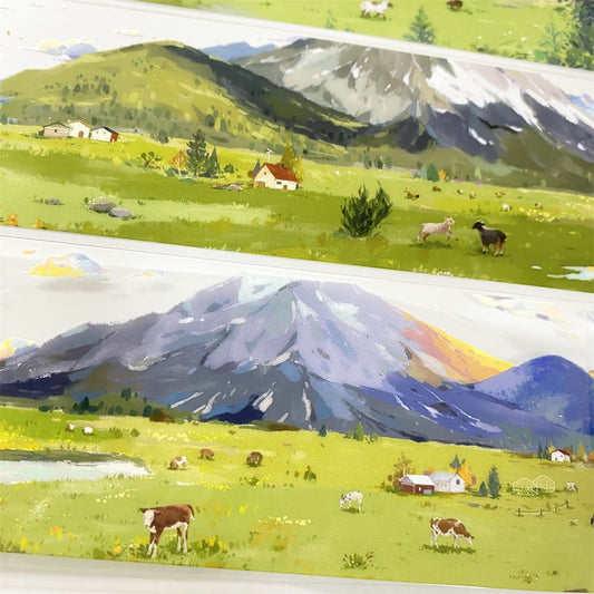 Mountain Range Series One Cycle PET Tape