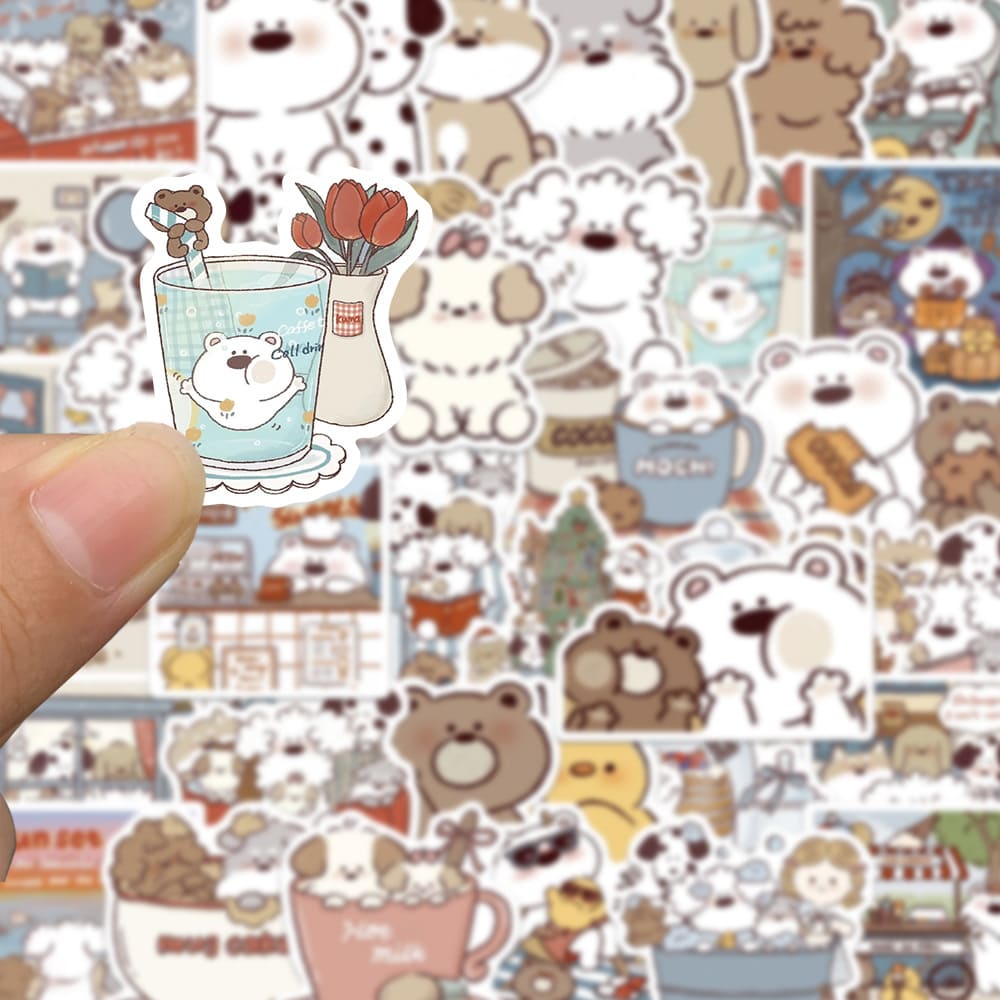 50PCS Cute Cartoon Stickers