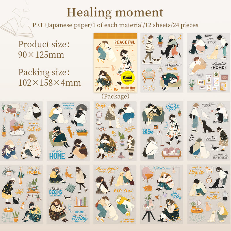 Holiday Time Stickers Book