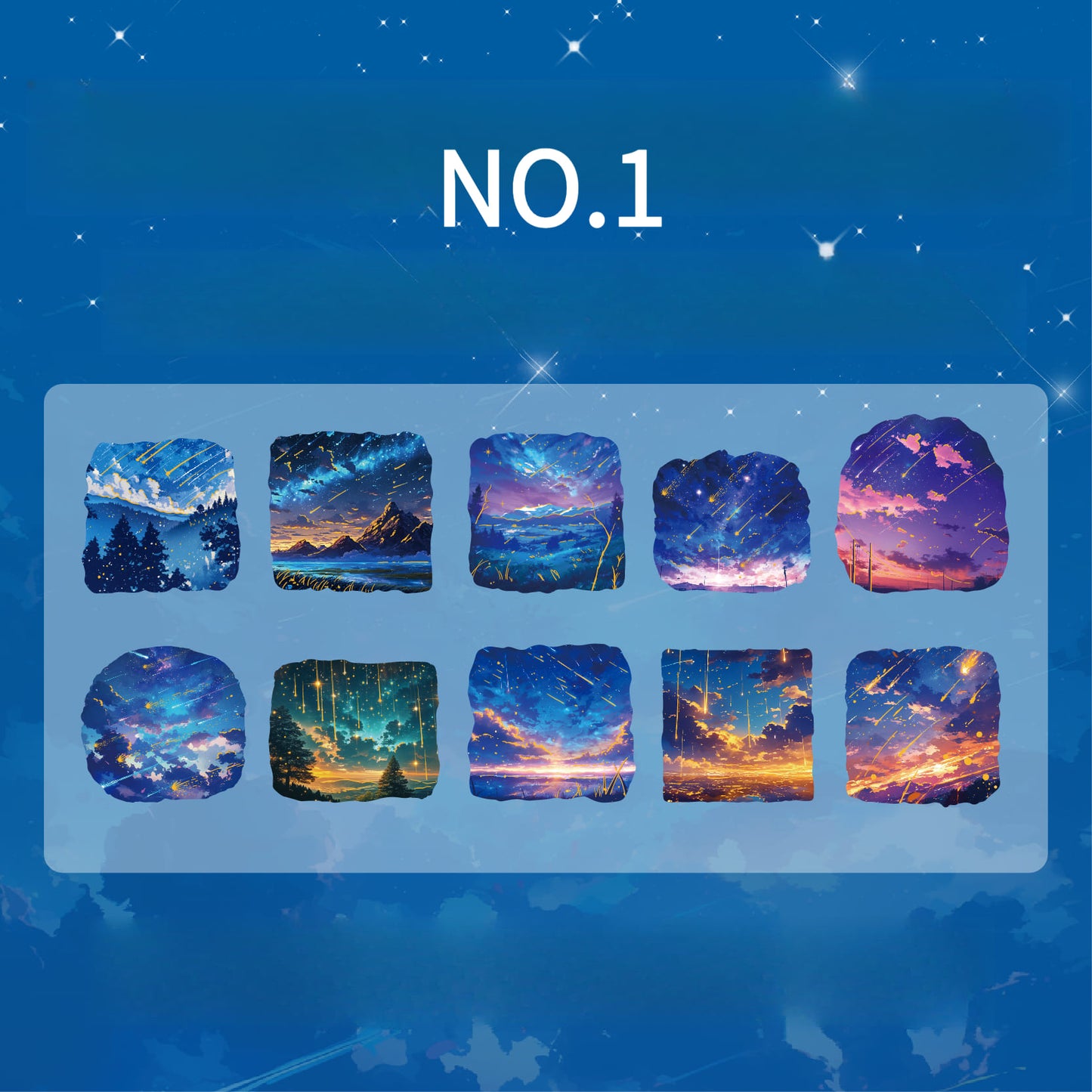 Starry Theme Stickers