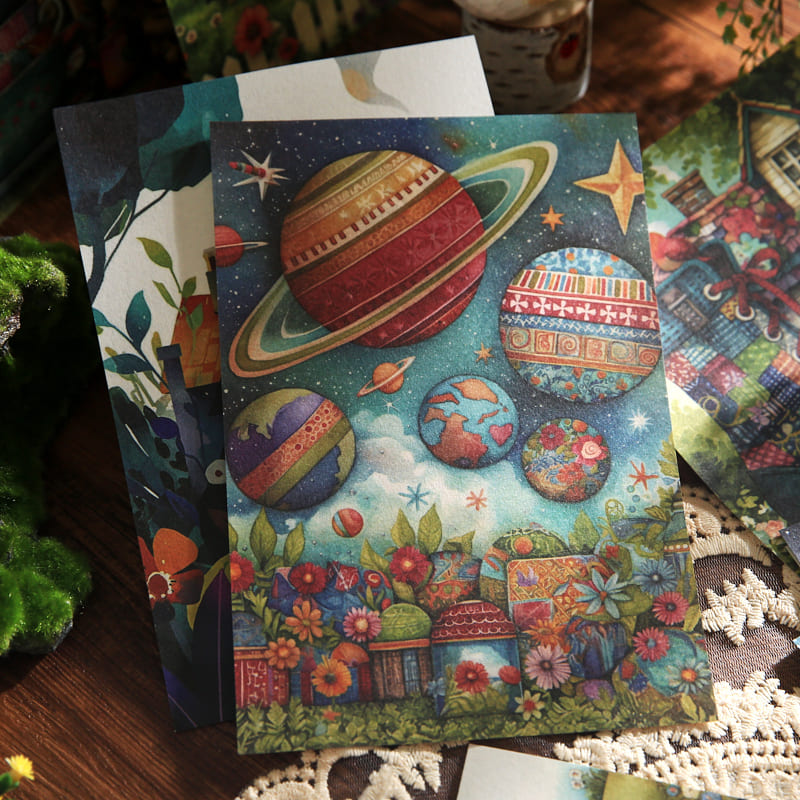 Fairy Tale Theme Scrapbook Paper