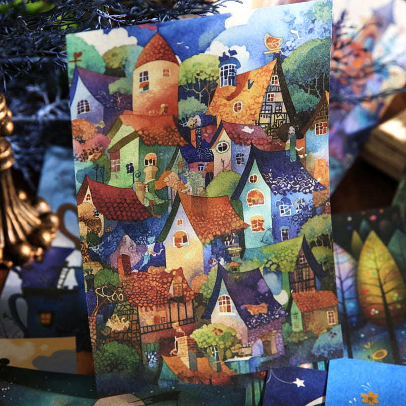 Fairy Tale Theme Scrapbook Paper