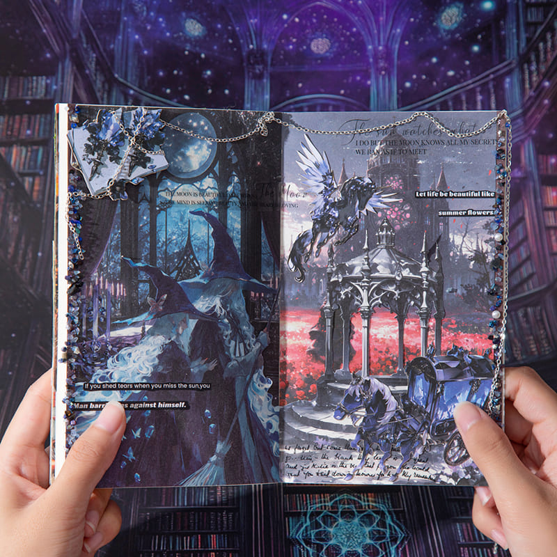 Dark Themed Scrapbook Pack