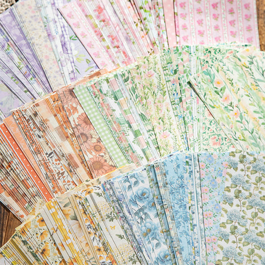 Floral Series Scrapbook Paper