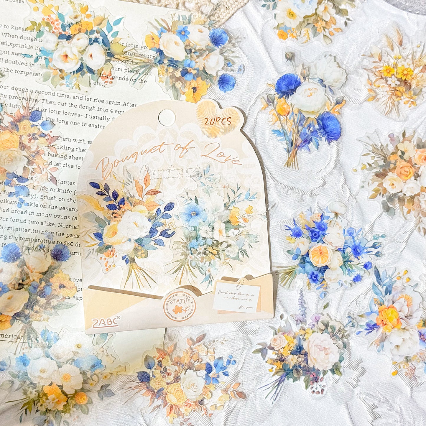 Bouquet PET Stickers