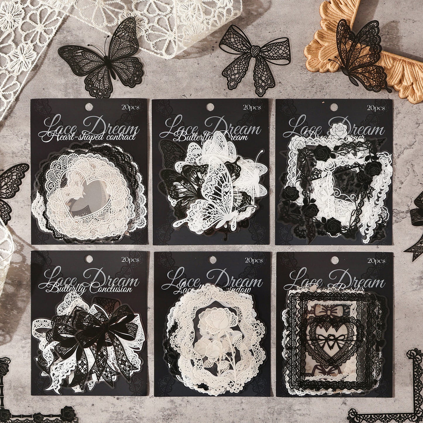 Lace Theme Sticker Pack