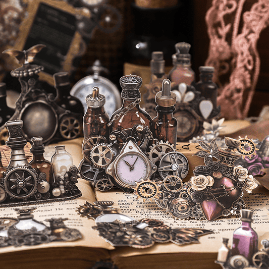 Vintage Gear Sticker