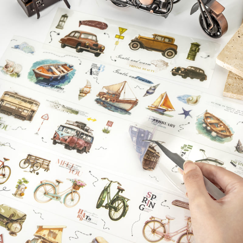 Vehicles Collection PET Tape