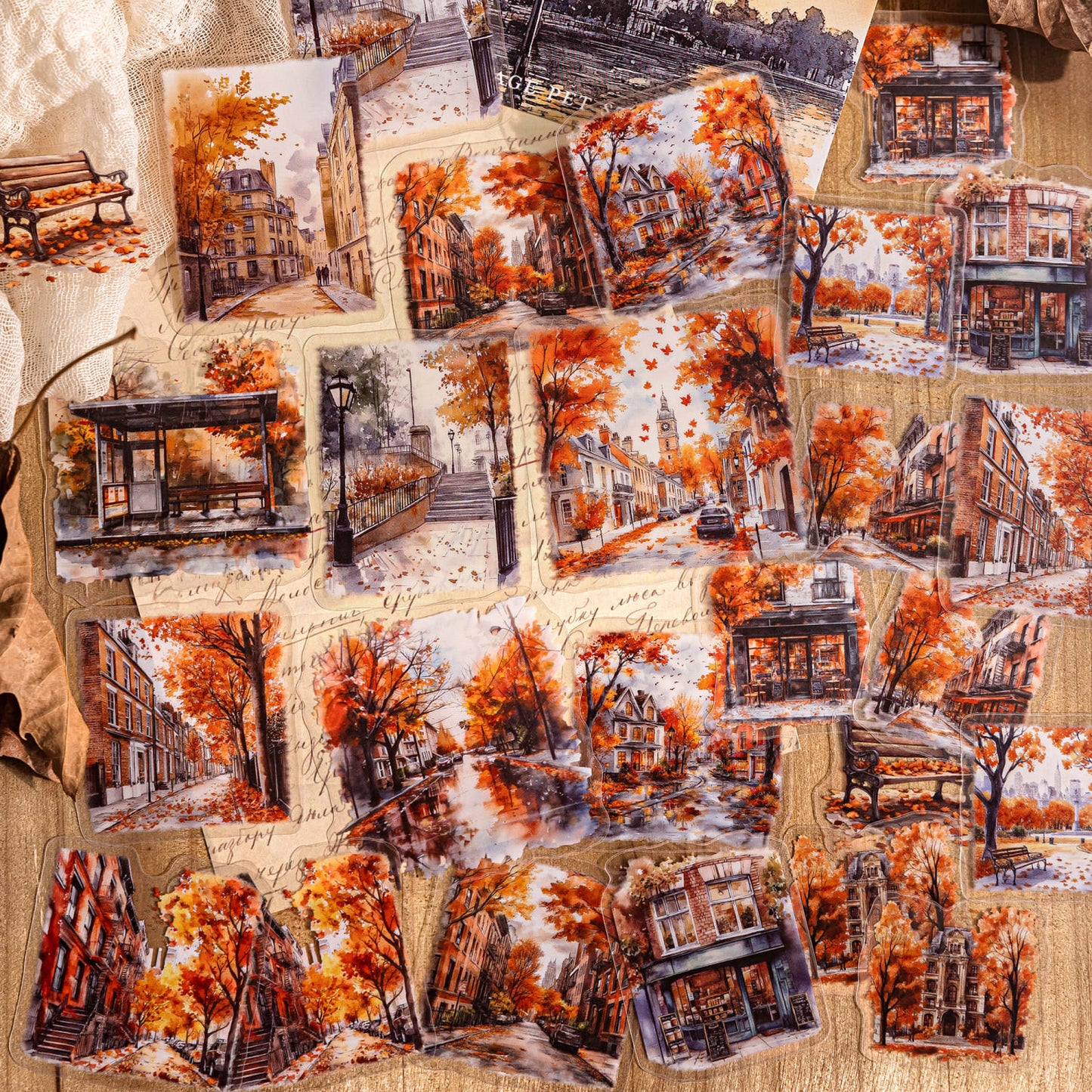 Autumn Lifestyle PET Stickers