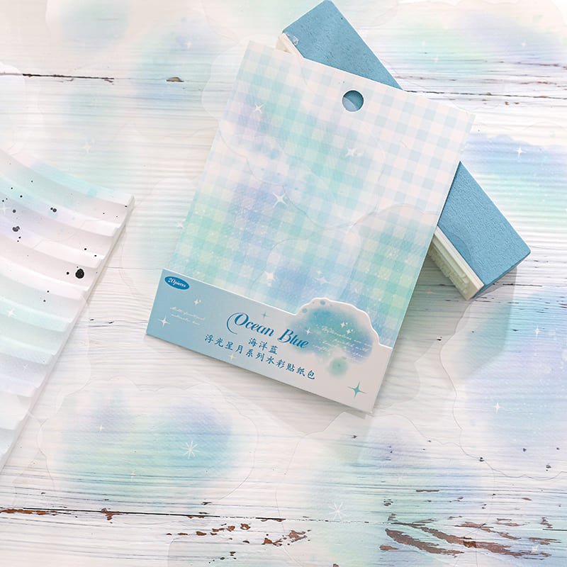 Watercolor Decorative Base Stickers