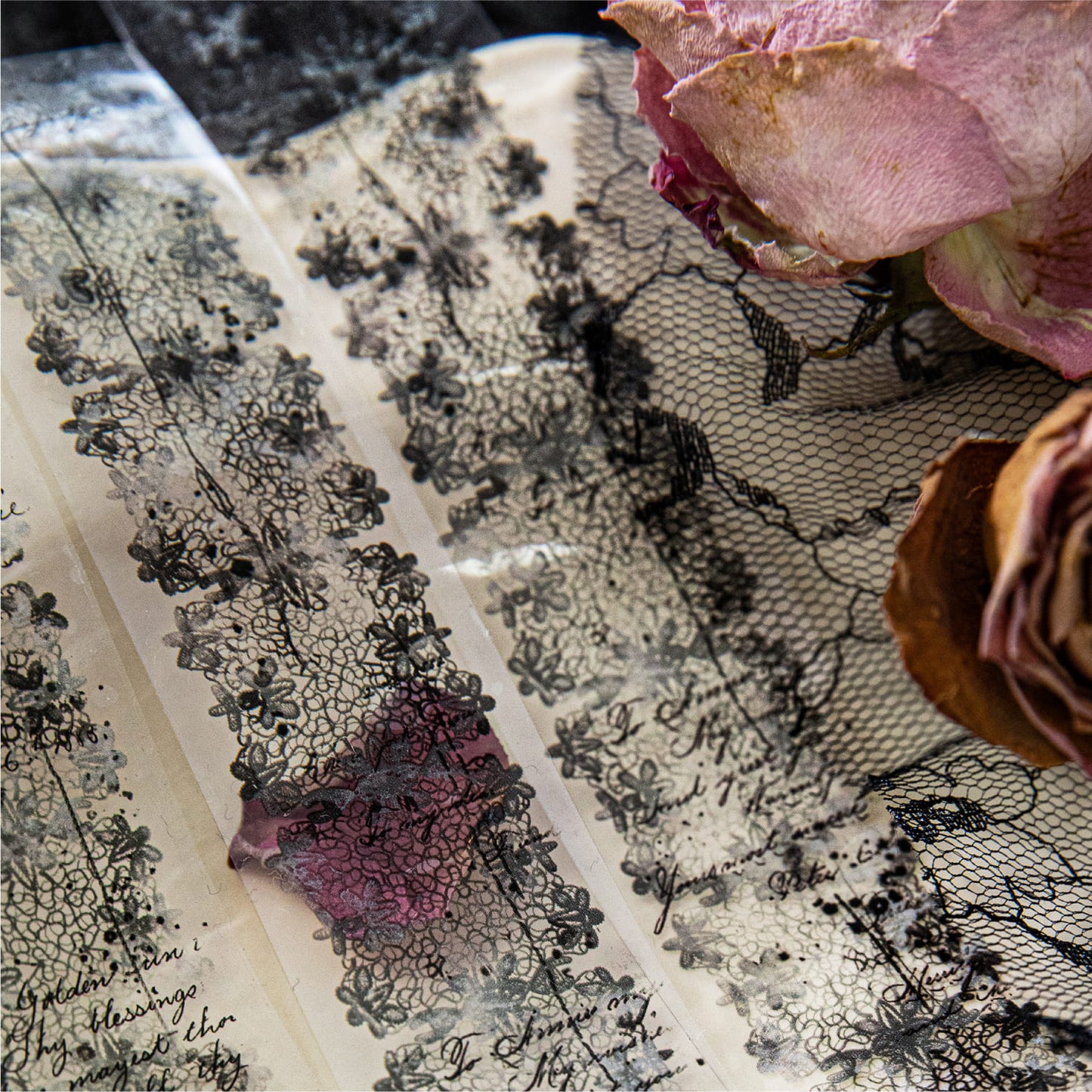 Ink Splatter Themed PET Tape