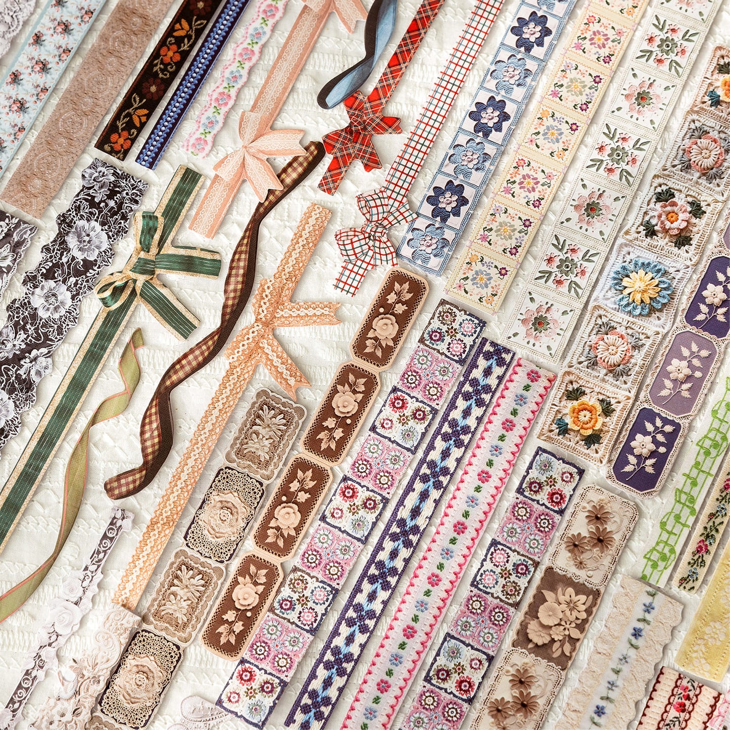 Long strip hard card stickers