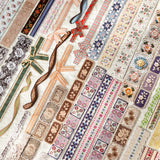 Long strip hard card stickers