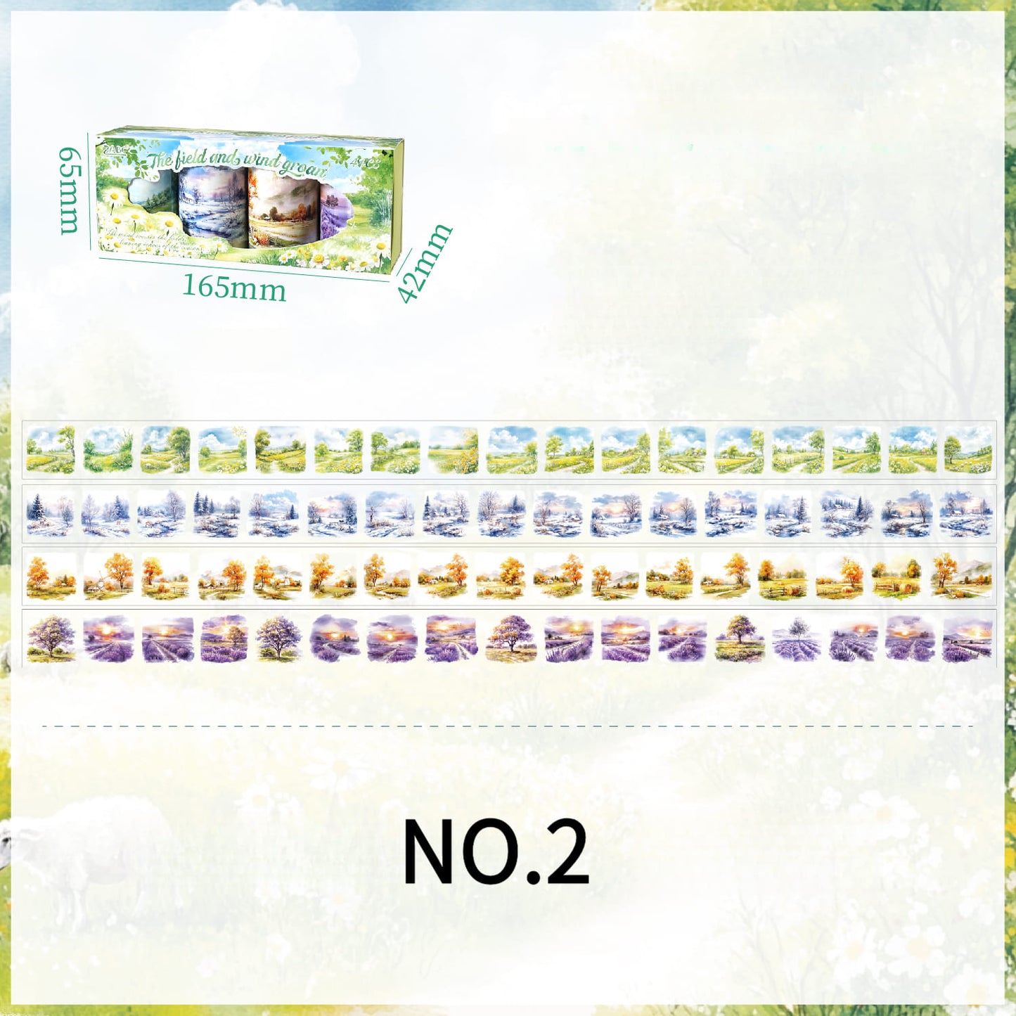 Countryside & Pastoral Landscapes (Spring, Summer, Autumn, Winter)