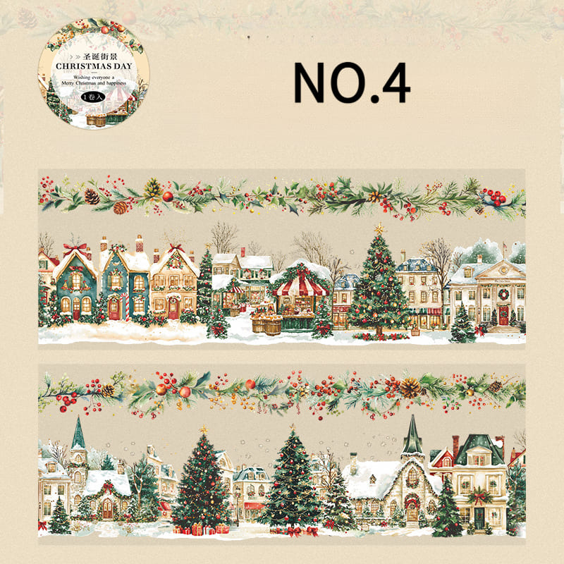 Christmas Series PET Tape