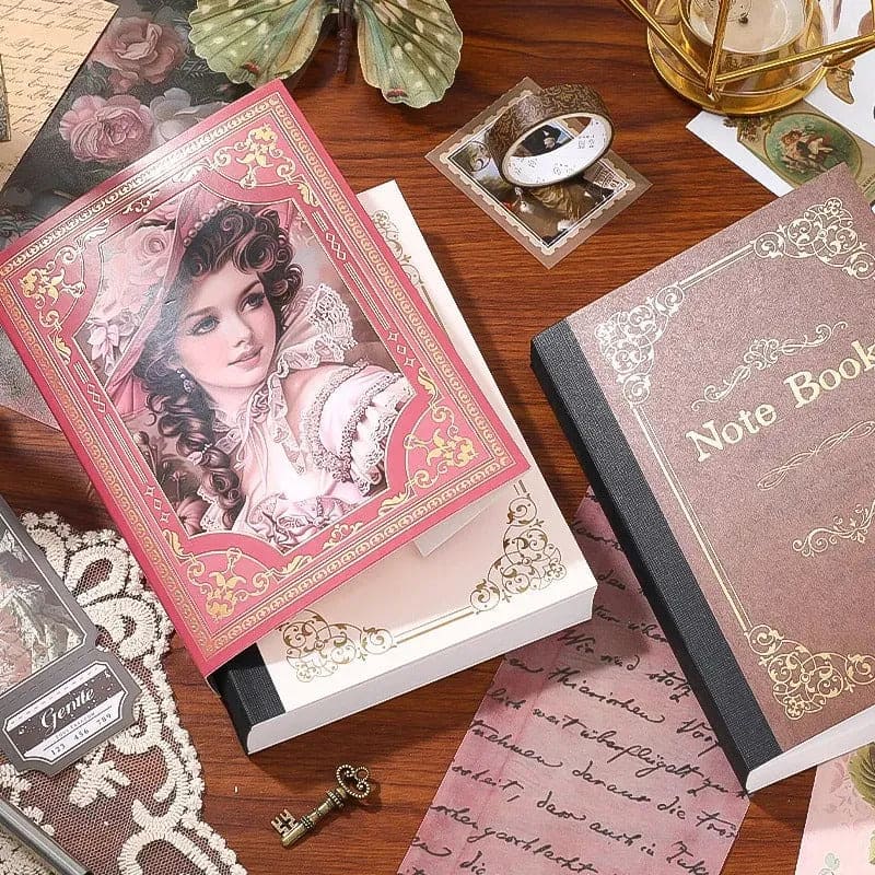 140PCS Classical Court Scrapbook Box