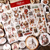 3PCS Christmas Transfer Stickers
