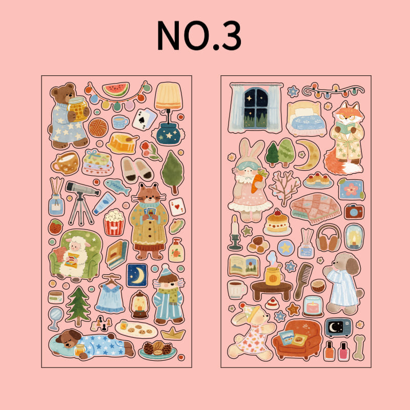 Cute Cartoon Decorative Stickers