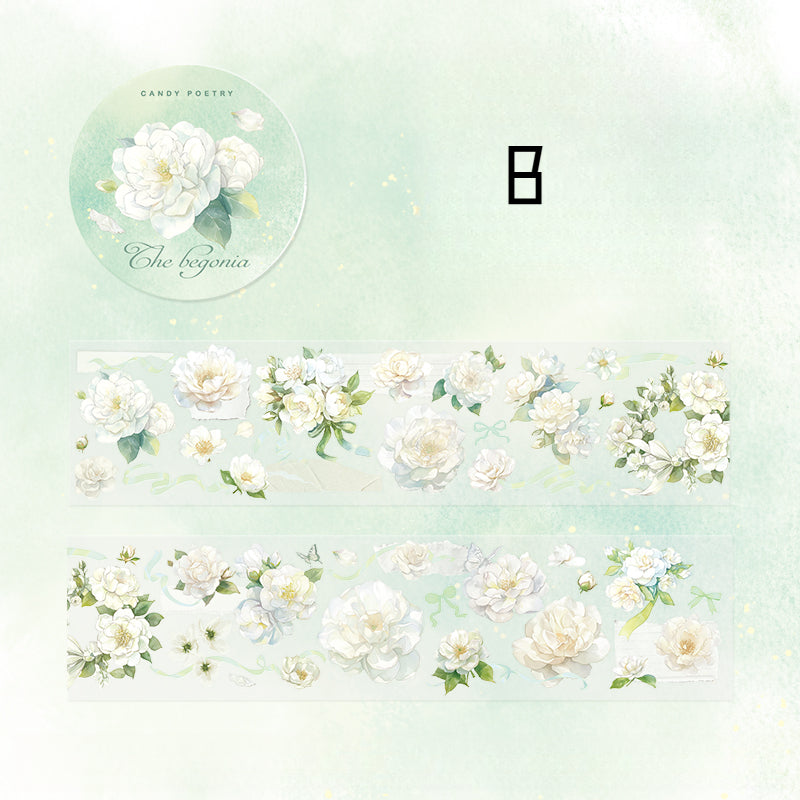 Floral Series PET Tape