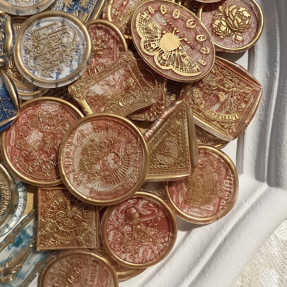 Retro Series Wax Seal Stickers