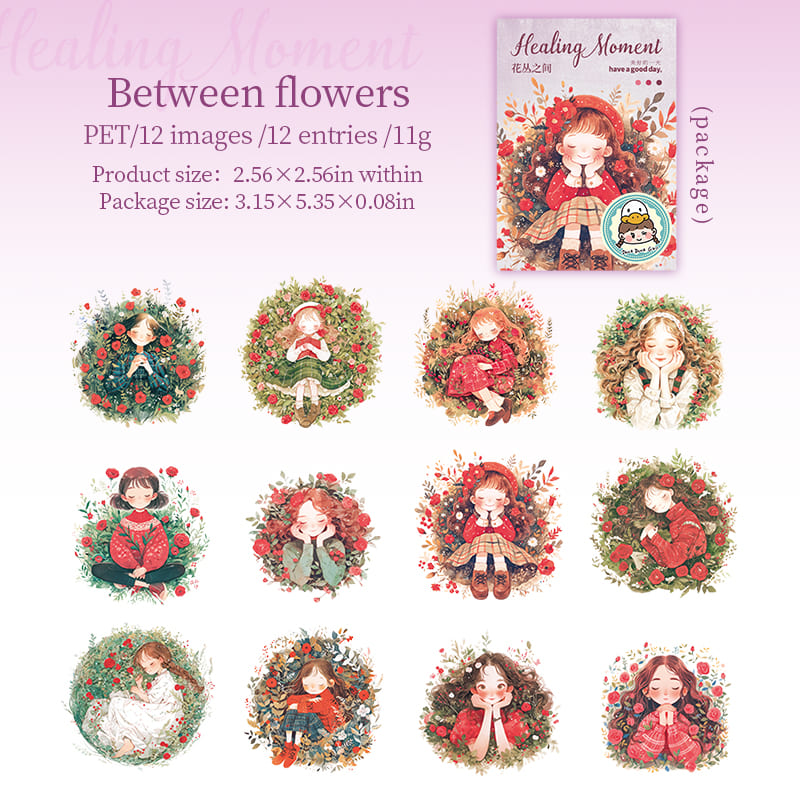 Healing Forest Series Stickers