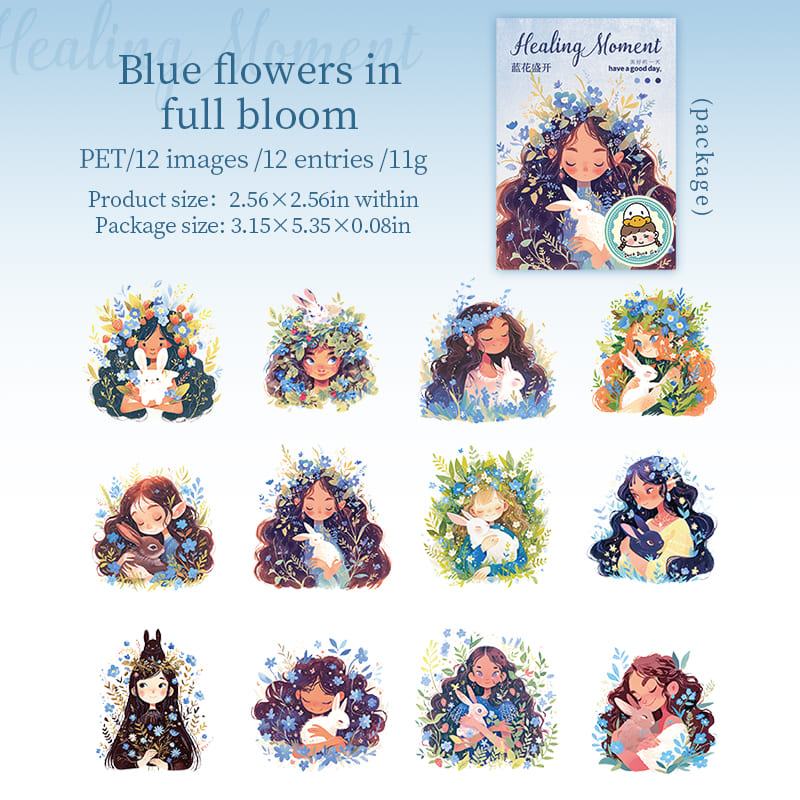 Healing Forest Series Stickers