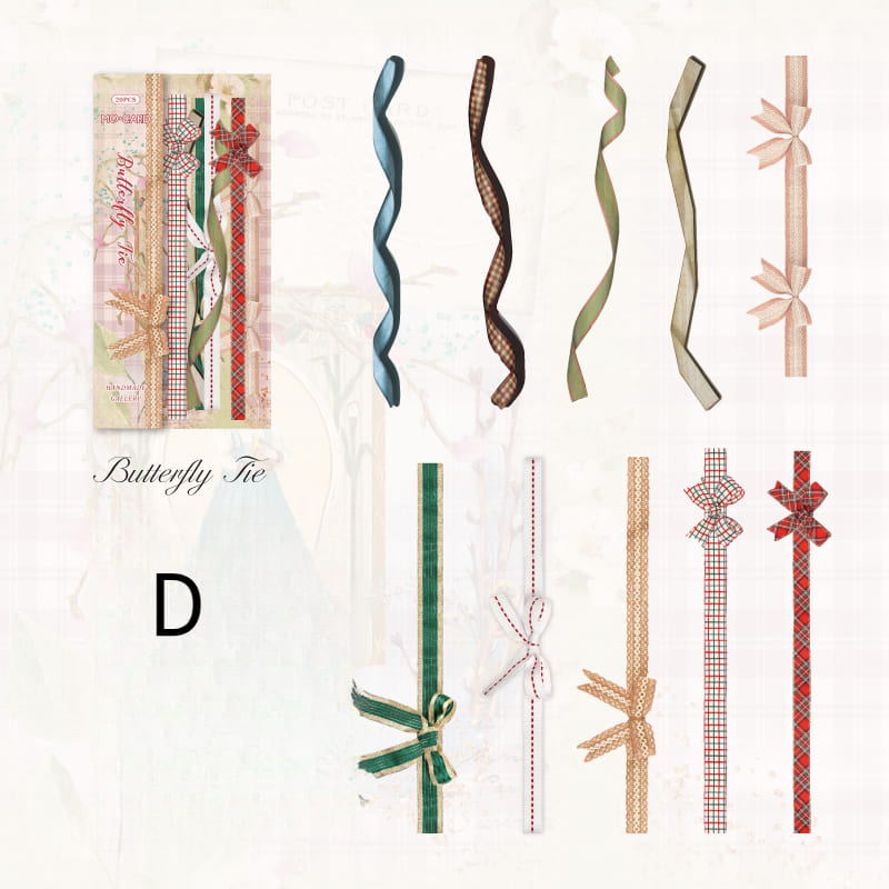 Long strip hard card stickers