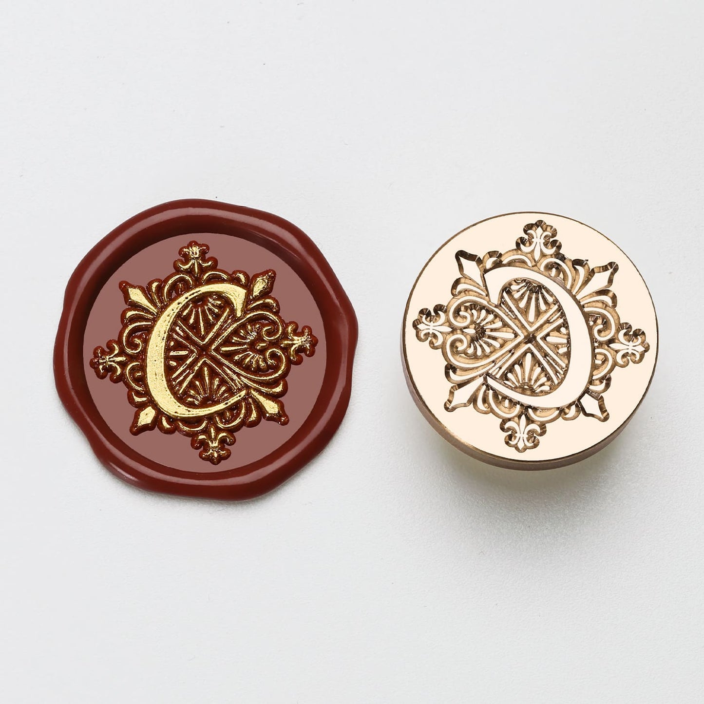 Iris Letter Series Wax Seal Head