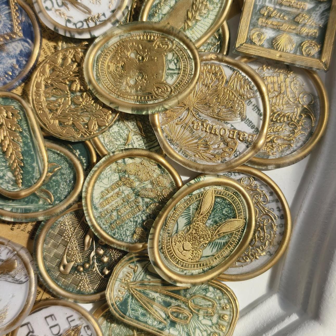 Retro Series Wax Seal Stickers