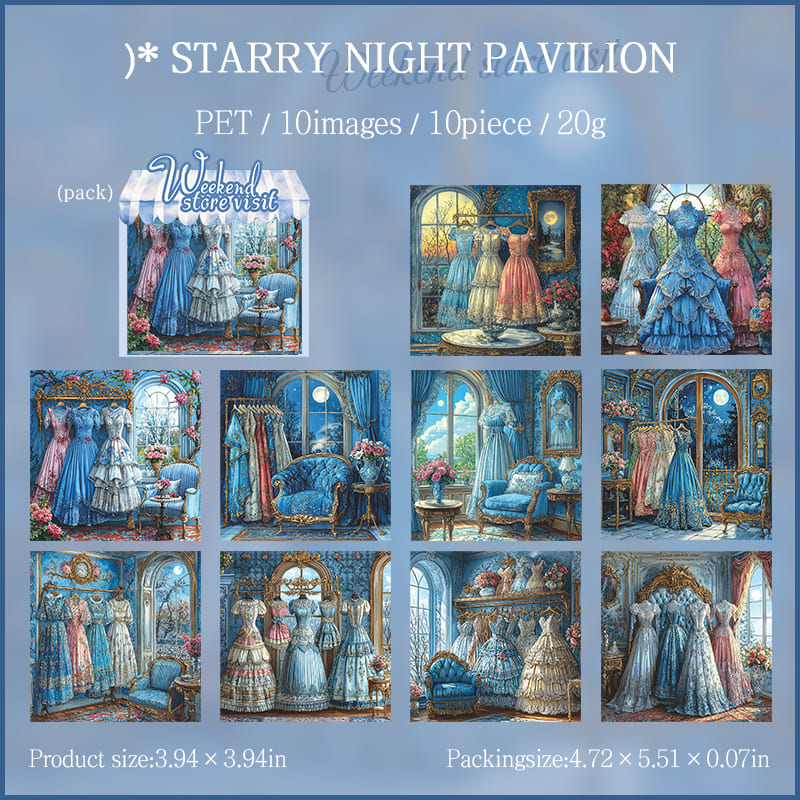 Leisurely Shopping Series Stickers