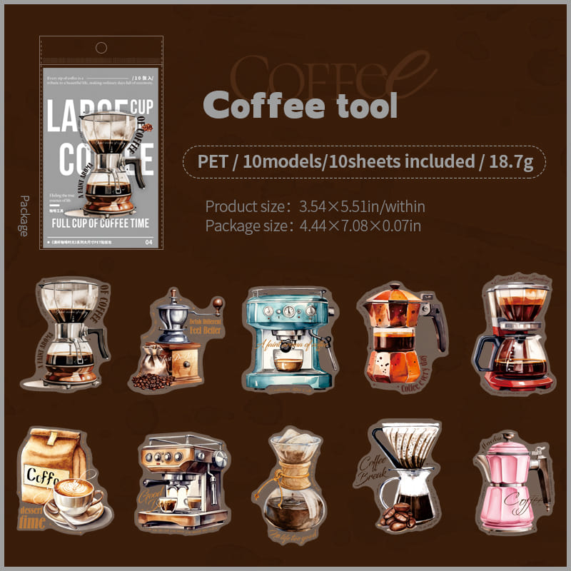 Coffee Time Sticker Pack