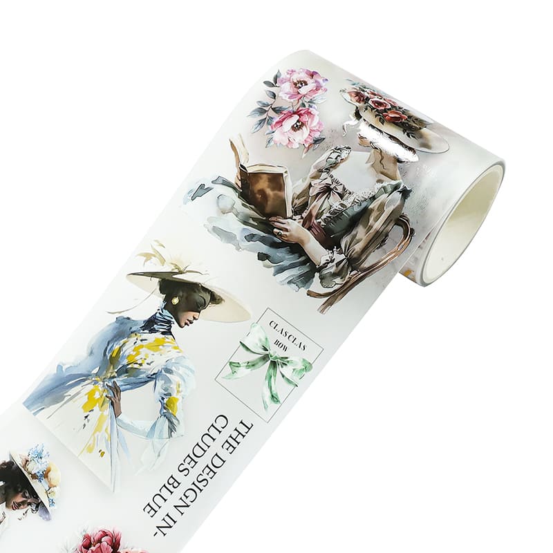 Elegant Woman PET Tape