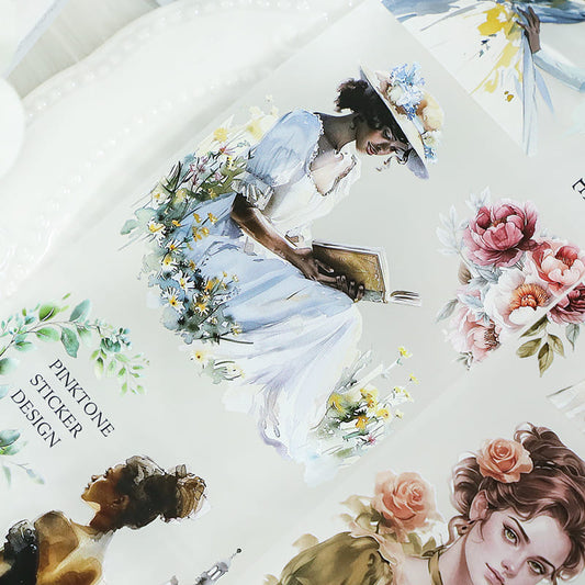 Elegant Woman PET Tape