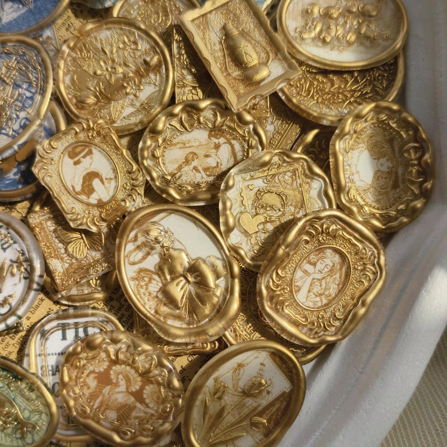 Retro Series Wax Seal Stickers