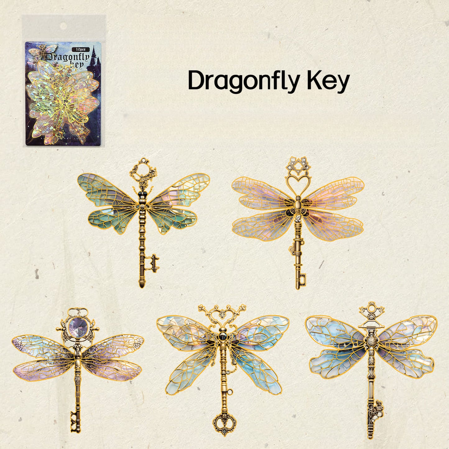 Key of Freedom Series Stickers