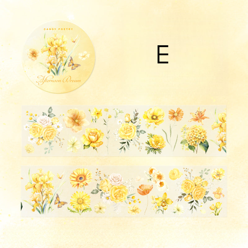 Floral Series PET Tape