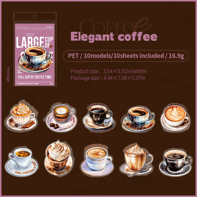 Coffee Time Sticker Pack