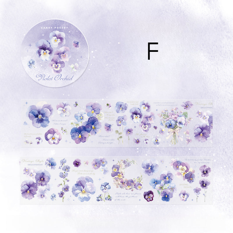 Floral Series PET Tape