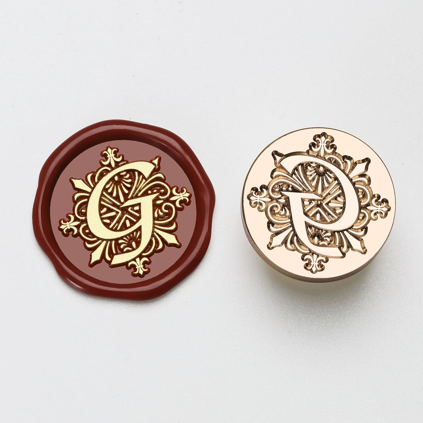 Iris Letter Series Wax Seal Head