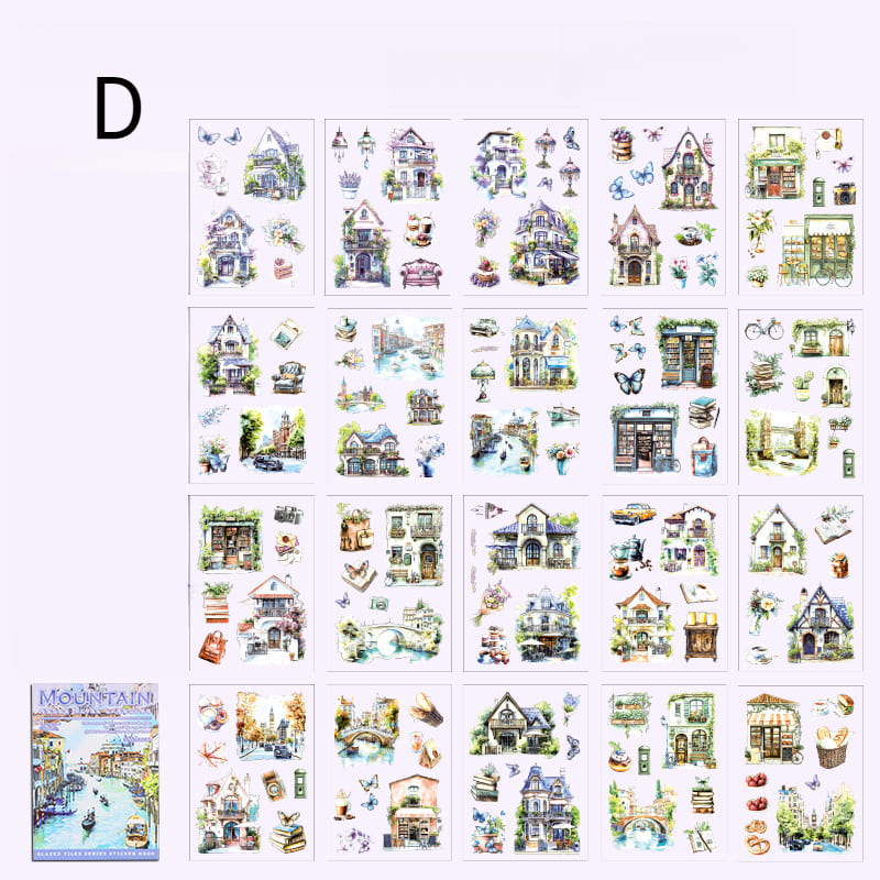 Courtyard Series Sticker Book