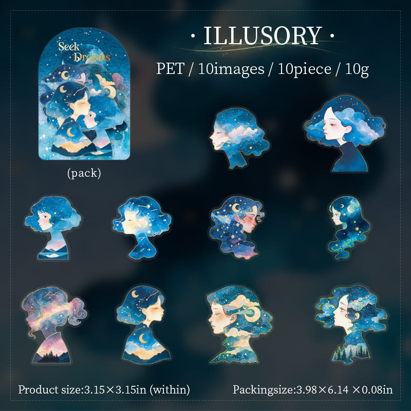 Dream Light Series Stickers