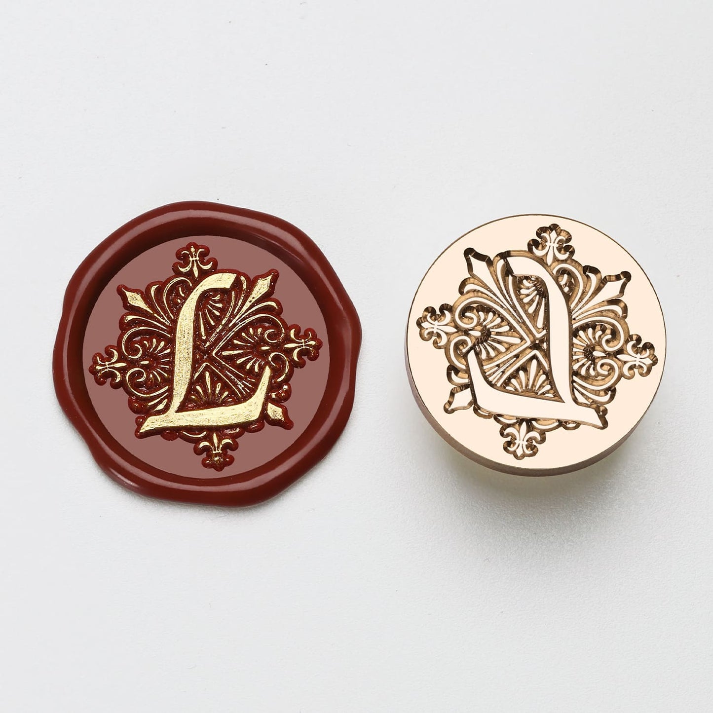 Iris Letter Series Wax Seal Head