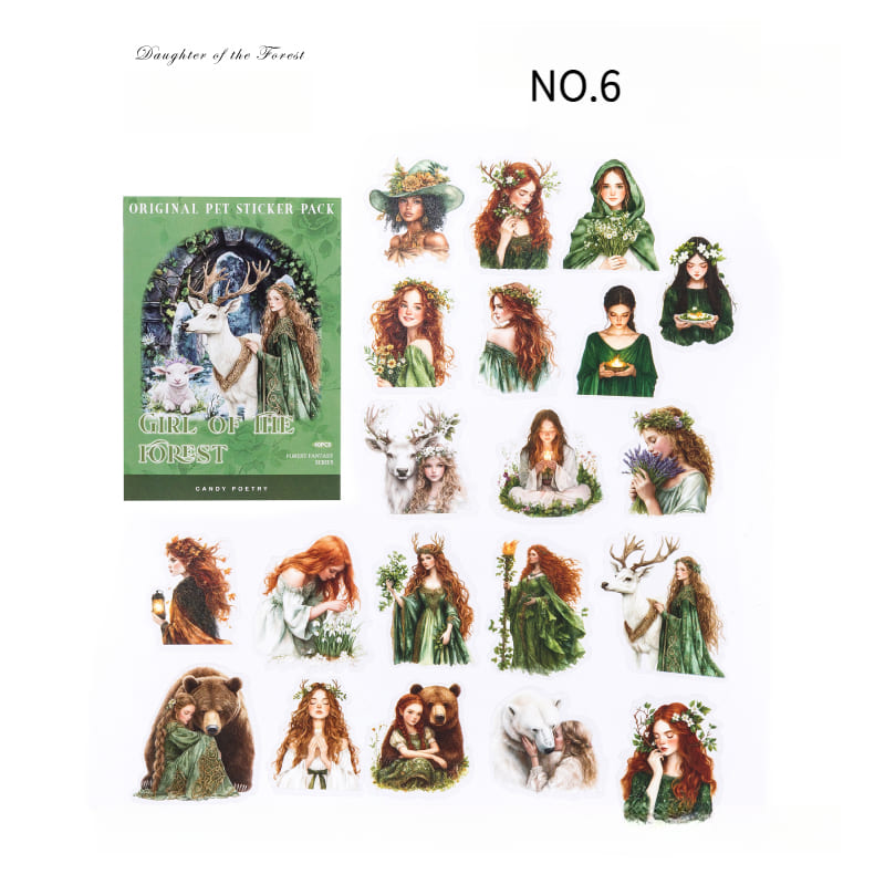 Mystical Forest Series Sticker Pack