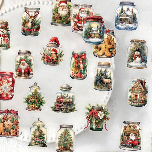 50PCS Christmas Stickers